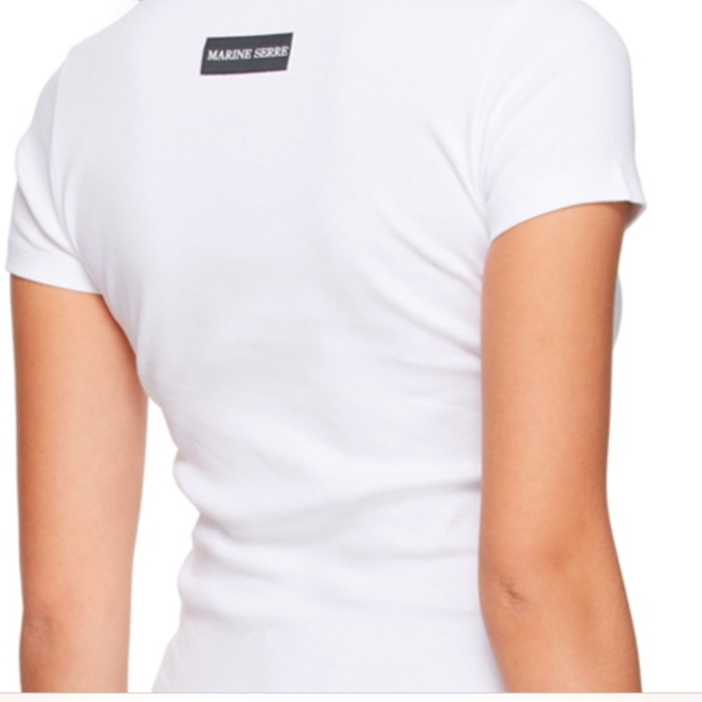 Marine Serre Fitted T-Shirt - Picture 2 of 12